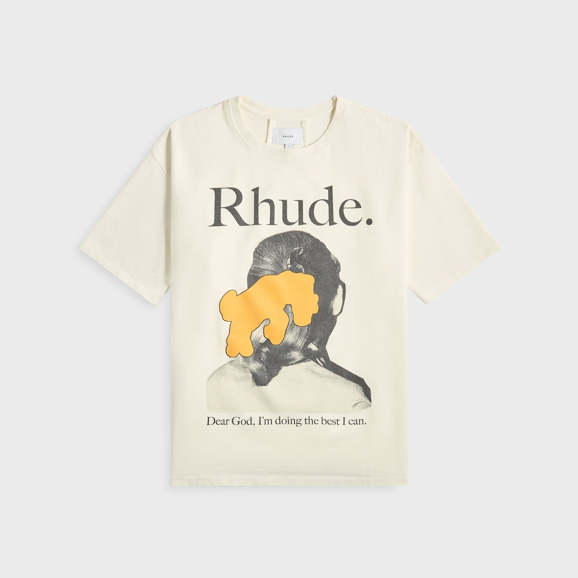 Rhude Ponytail Tee - Vintage White