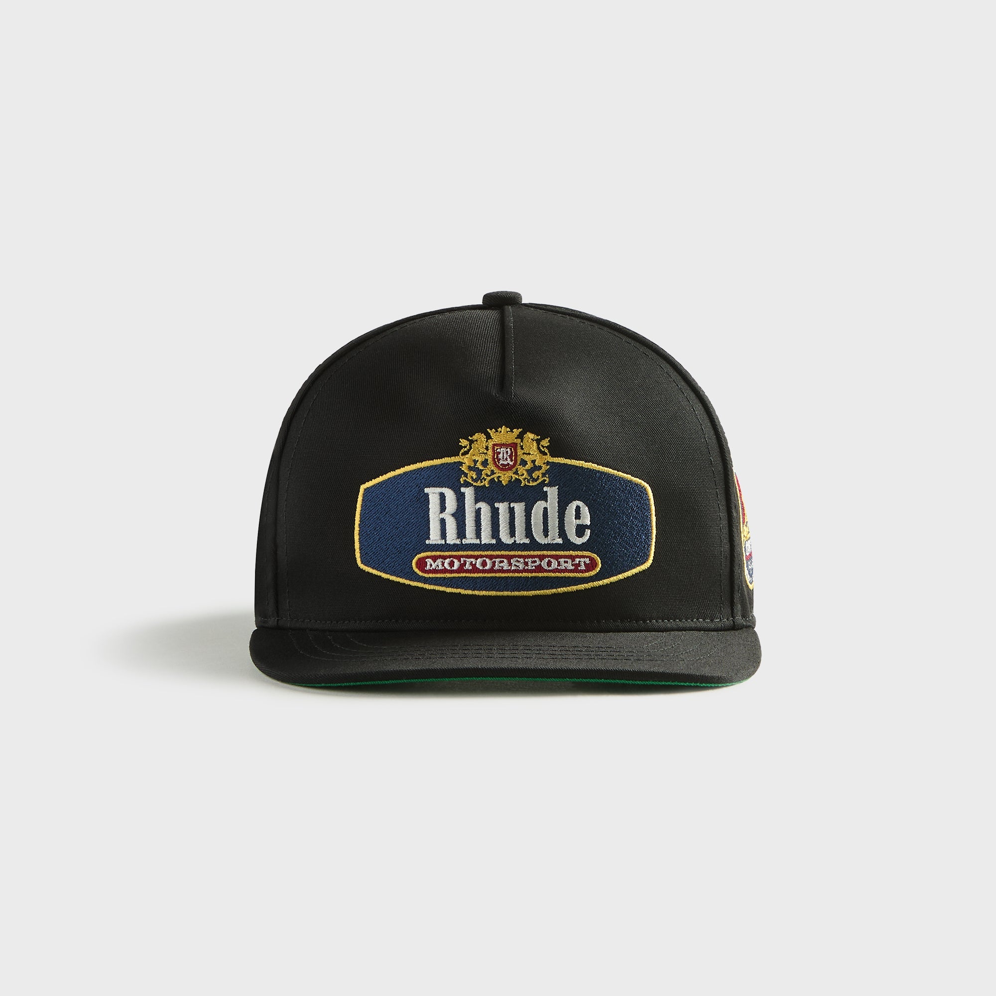 Rhude Racing Cap Rhude Racing Crest Cap - Black / Navy – Kith Europe
