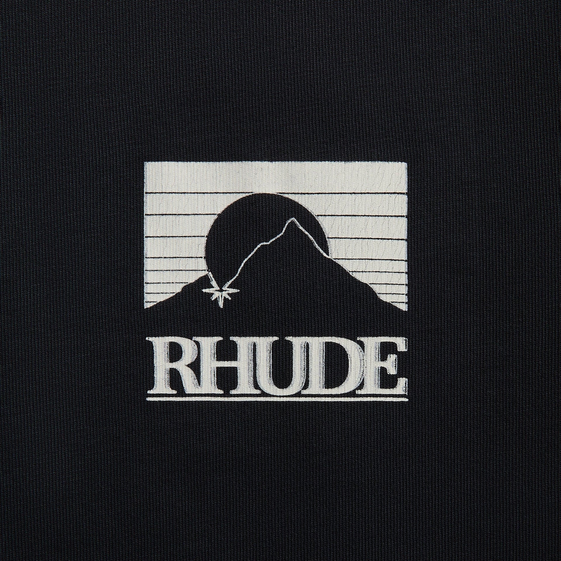 Rhude Moonlight Pack Tee - Vintage Black / White