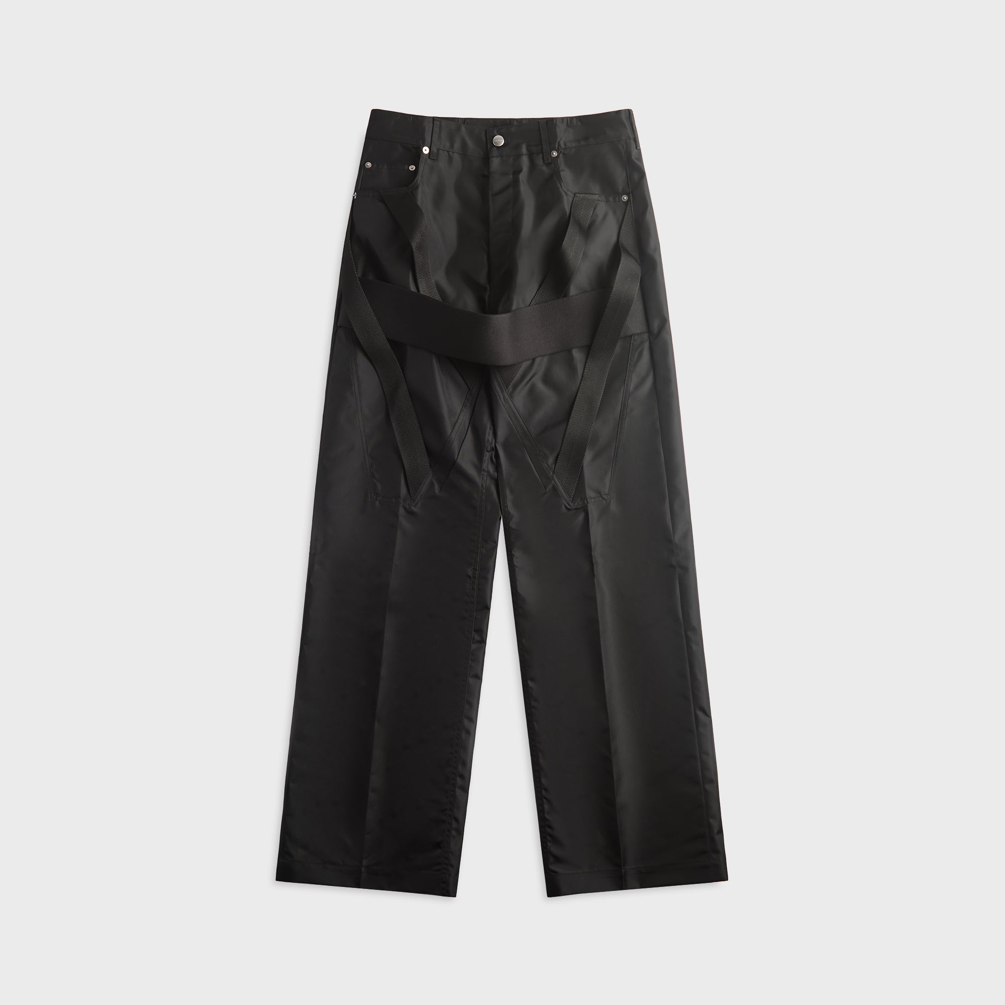 Rick Owens Pantaloni Wide Bela Pant - Ash / Brown / Black – Kith