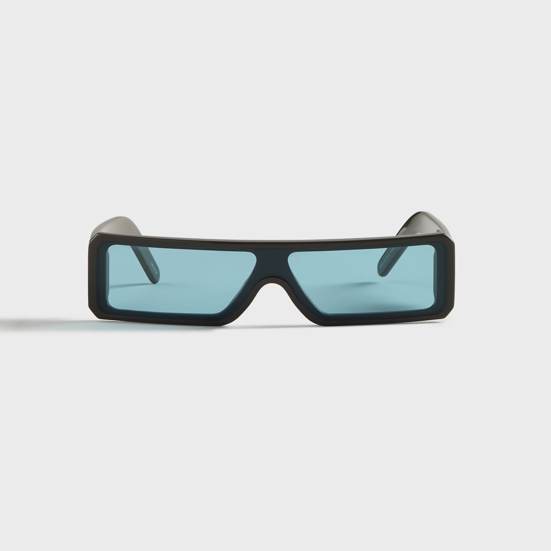 Rick Owens Gethshades Sunglasses - Olive Temple / Amazonite Lens