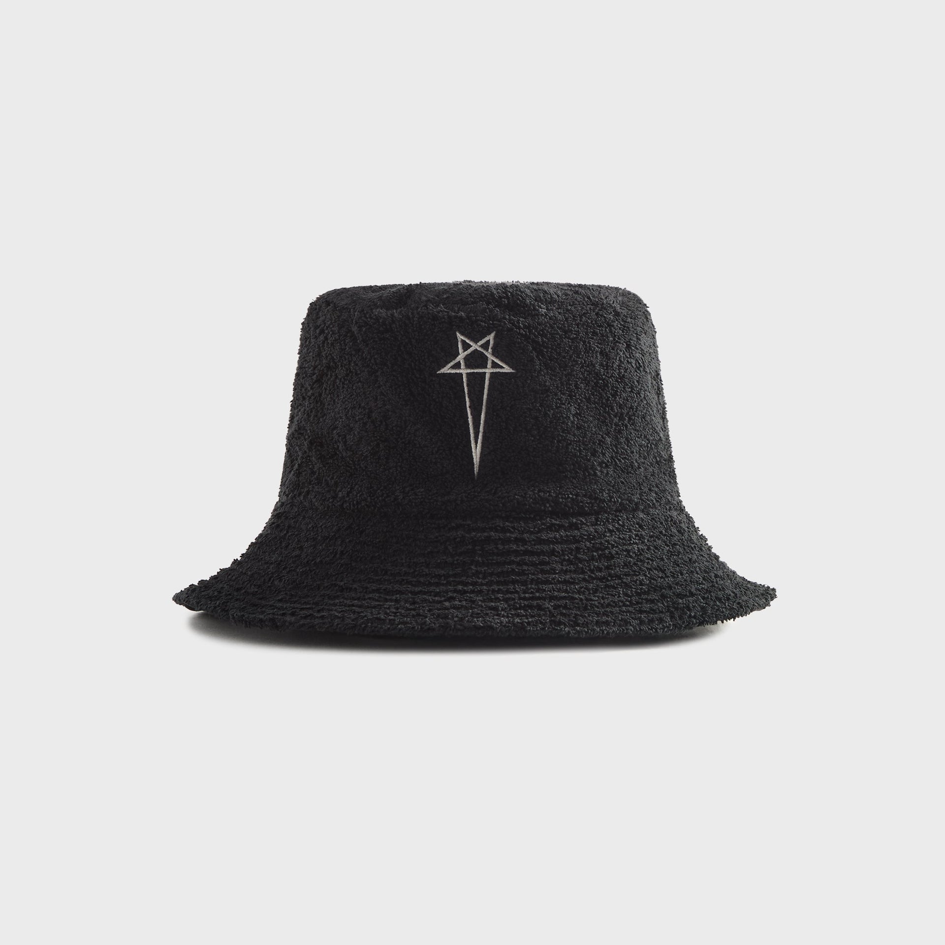 Rick Owens Beach Hat - Black / Pearl