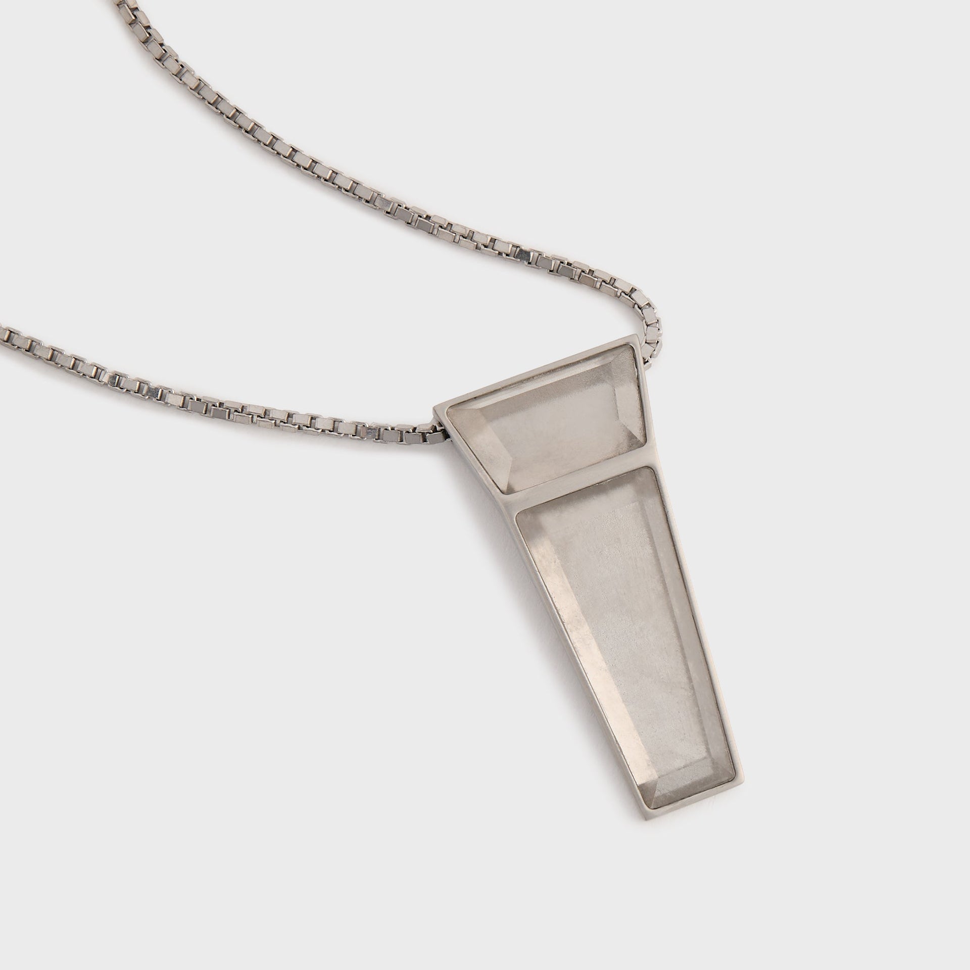 Rick Owens Crystal Trunk Charm - Palladio