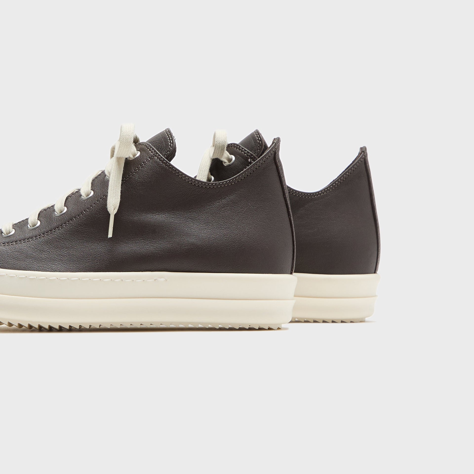 Rick Owens WMNS Low Sneaks - Grease / Milk