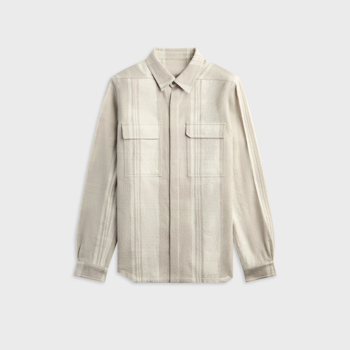 Rick Owens Camicia Overshirt - Gray