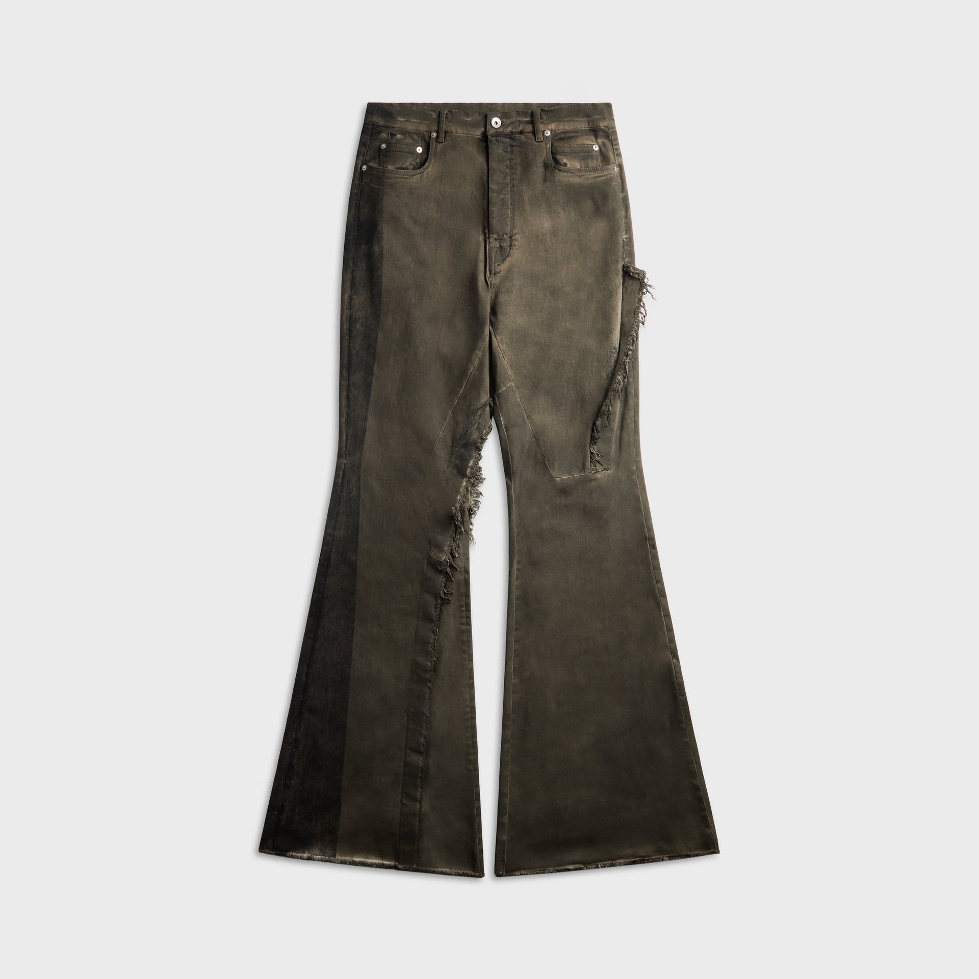 Rick Owens Tower Bolan Bootcut Jean - Dust Combo