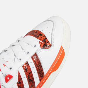 adidas Rivalry Low - White / Collegiate Orange / Off White