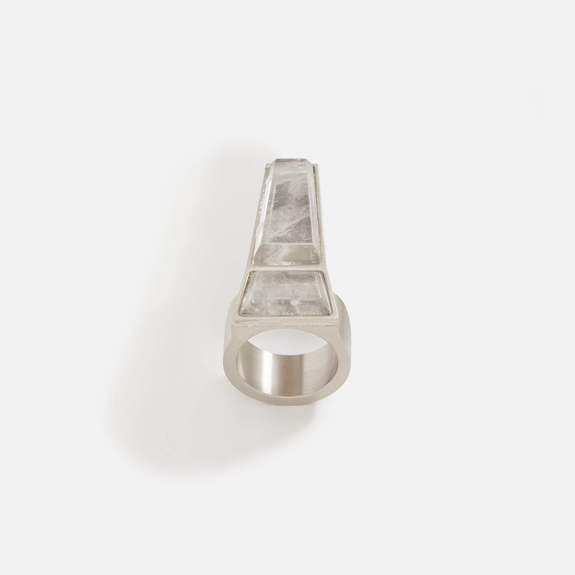 Rick Owens Crystal Trunk Ring - Palladio – Kith Europe