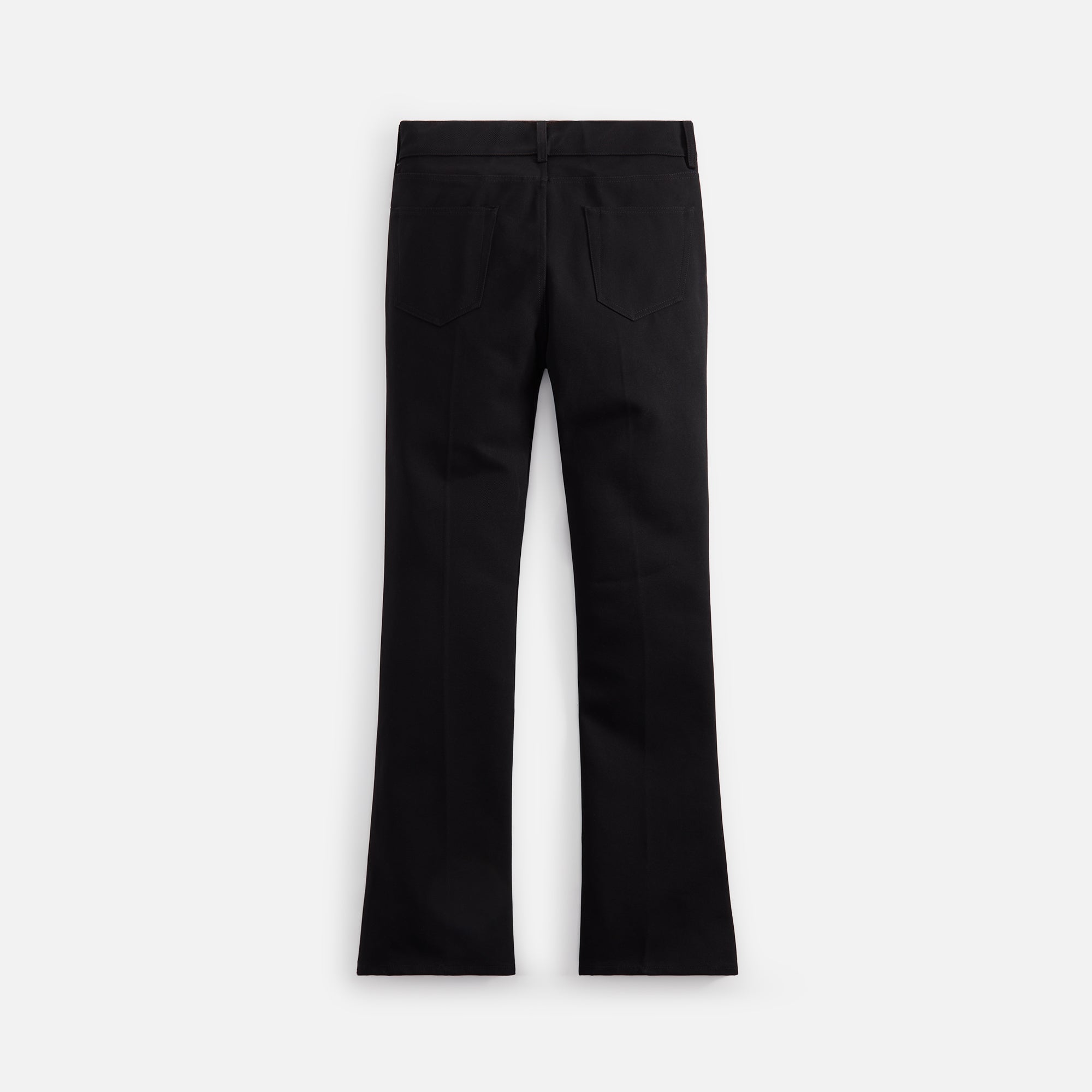 laid back パンツ　RICK OWENS supreme drawstring-slim-long-in-black-