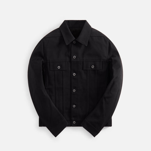 Rick Owens Trucker Jacket - Black