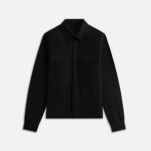 Rick Owens Camicia Cropped Work Shirt - Black