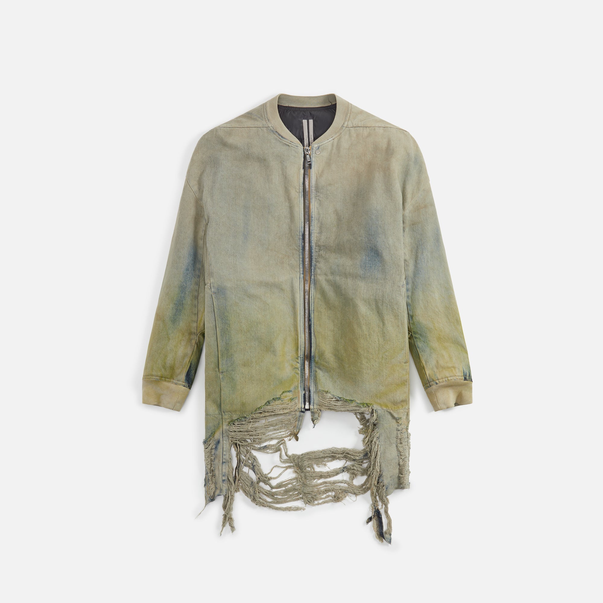 Rick Owens Jumbo Peter Flight Jacket - Pearl / Acid Degrade – Kith 