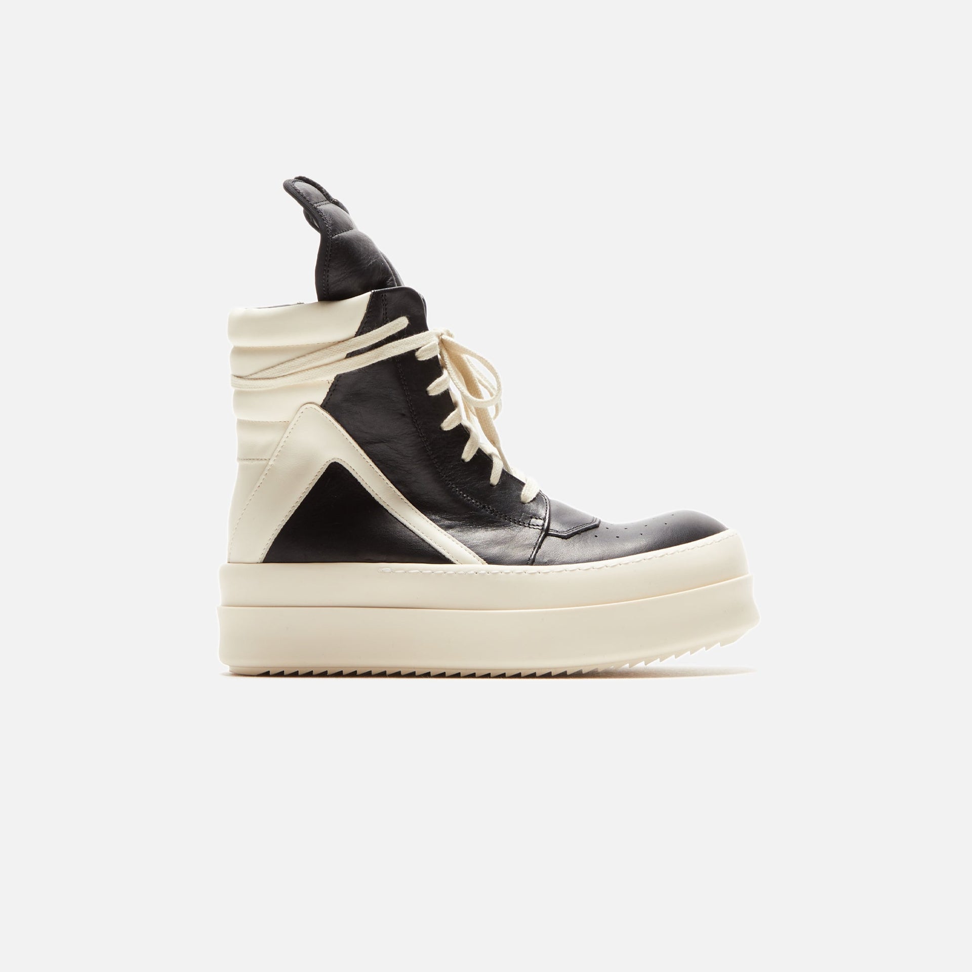 Rick Owens WMNS Mega Bumper Geobasket Black Milk – Kith Europe