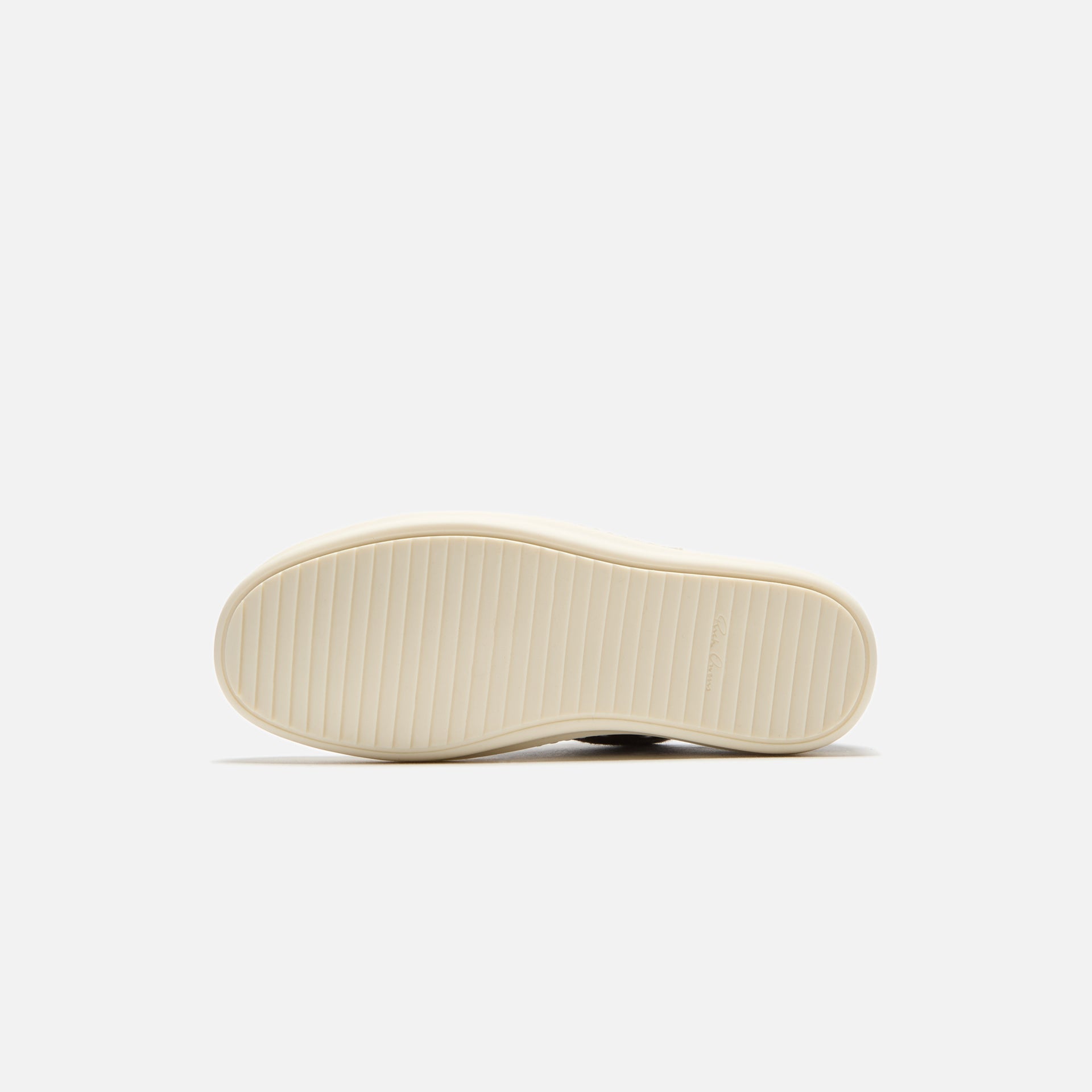 Rick Owens WMNS Porterville Low Sneakers - Brown / Milk / Milk