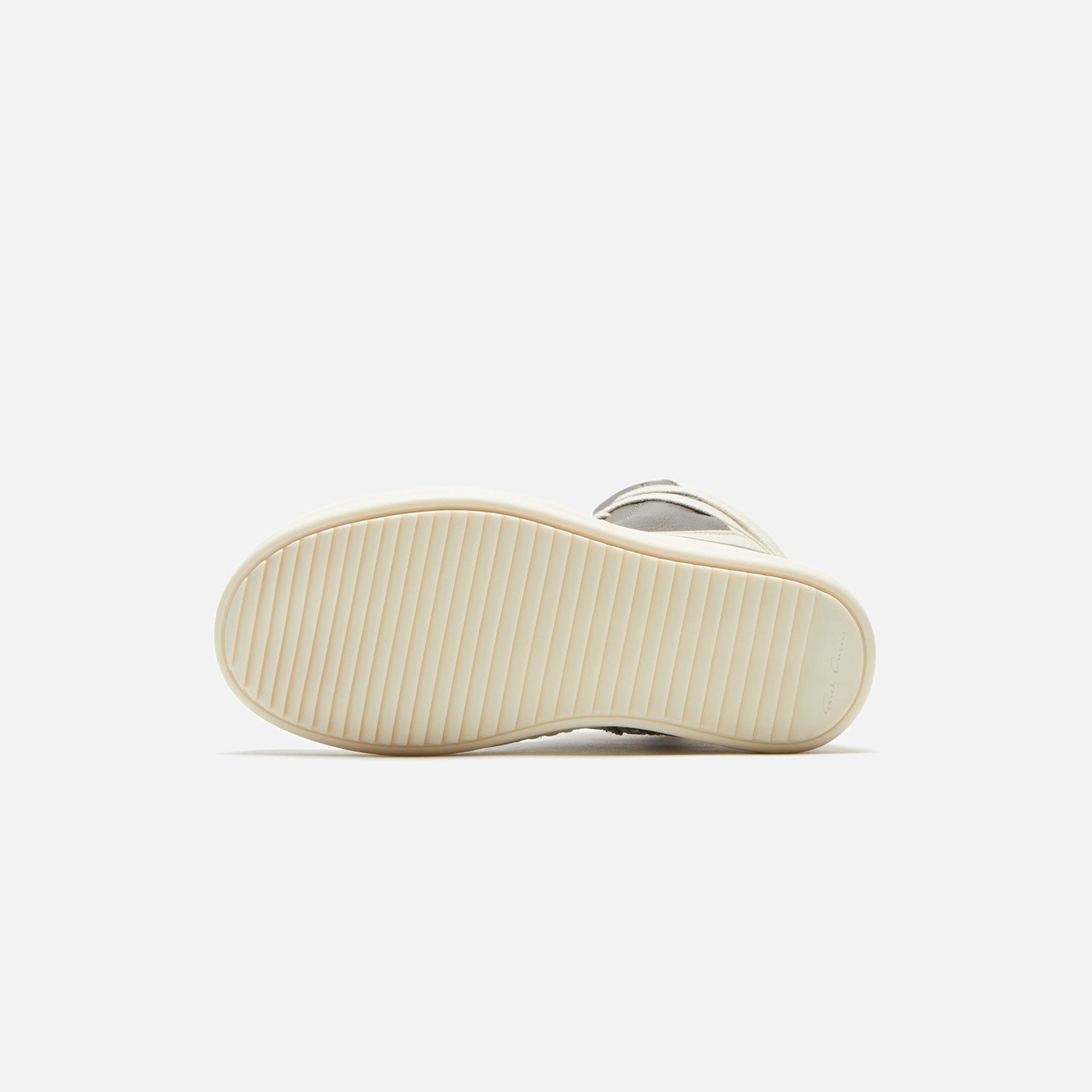 Rick Owens Kids Geobasket  - Dust / Milk / Milk Scarpe in Pelle