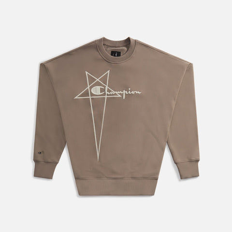 Rick Owens x Champion Pullover Sweater - Dust