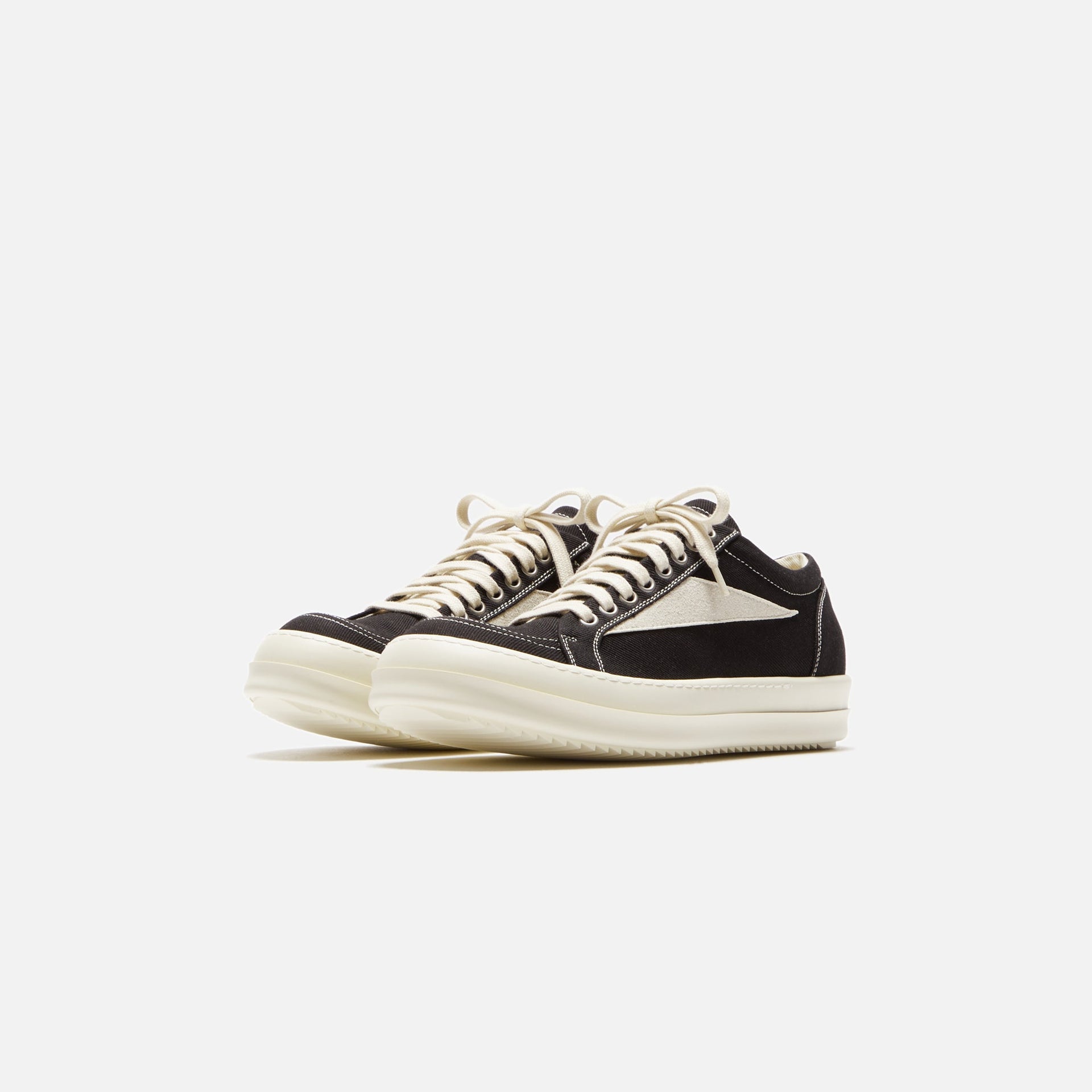 Rick Owens DRKSHDW Vintage Sneakers - Black / Milk / Milk