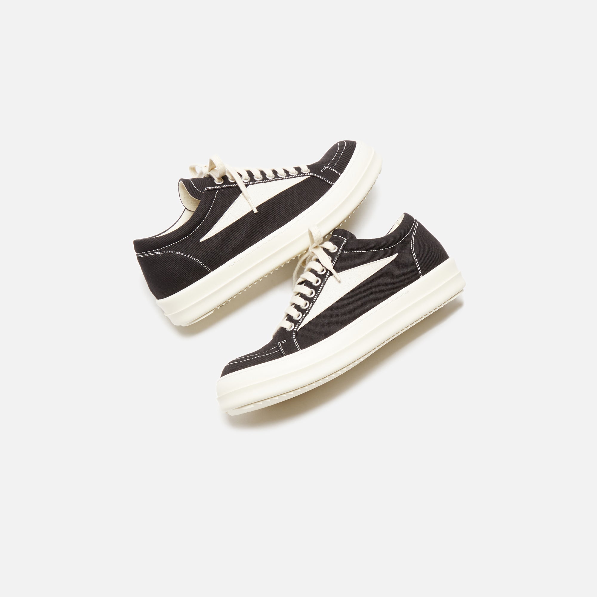 Rick Owens DRKSHDW Vintage Sneakers - Black / Milk / Milk