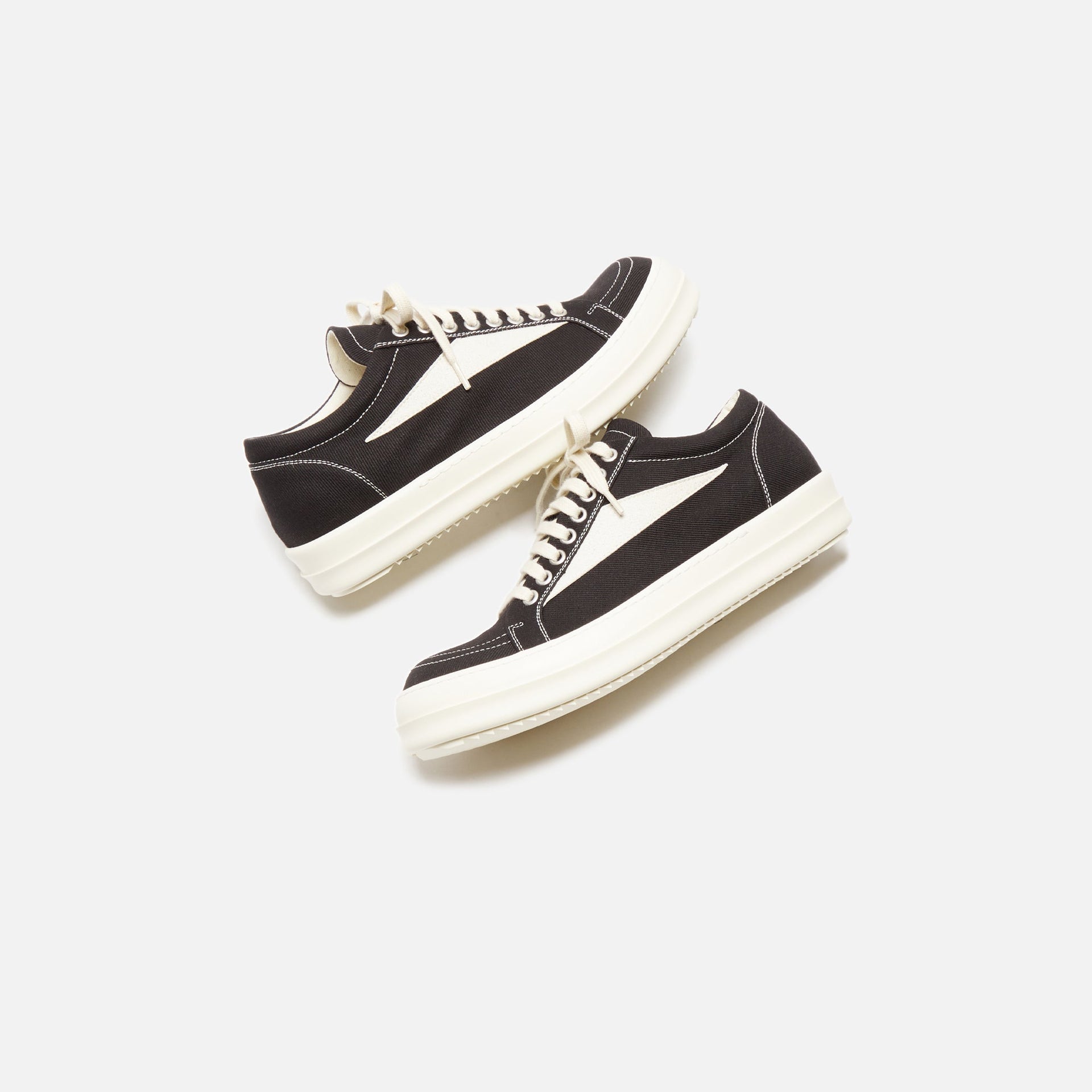 Rick Owens DRKSHDW Vintage Sneakers - Black / Milk / Milk