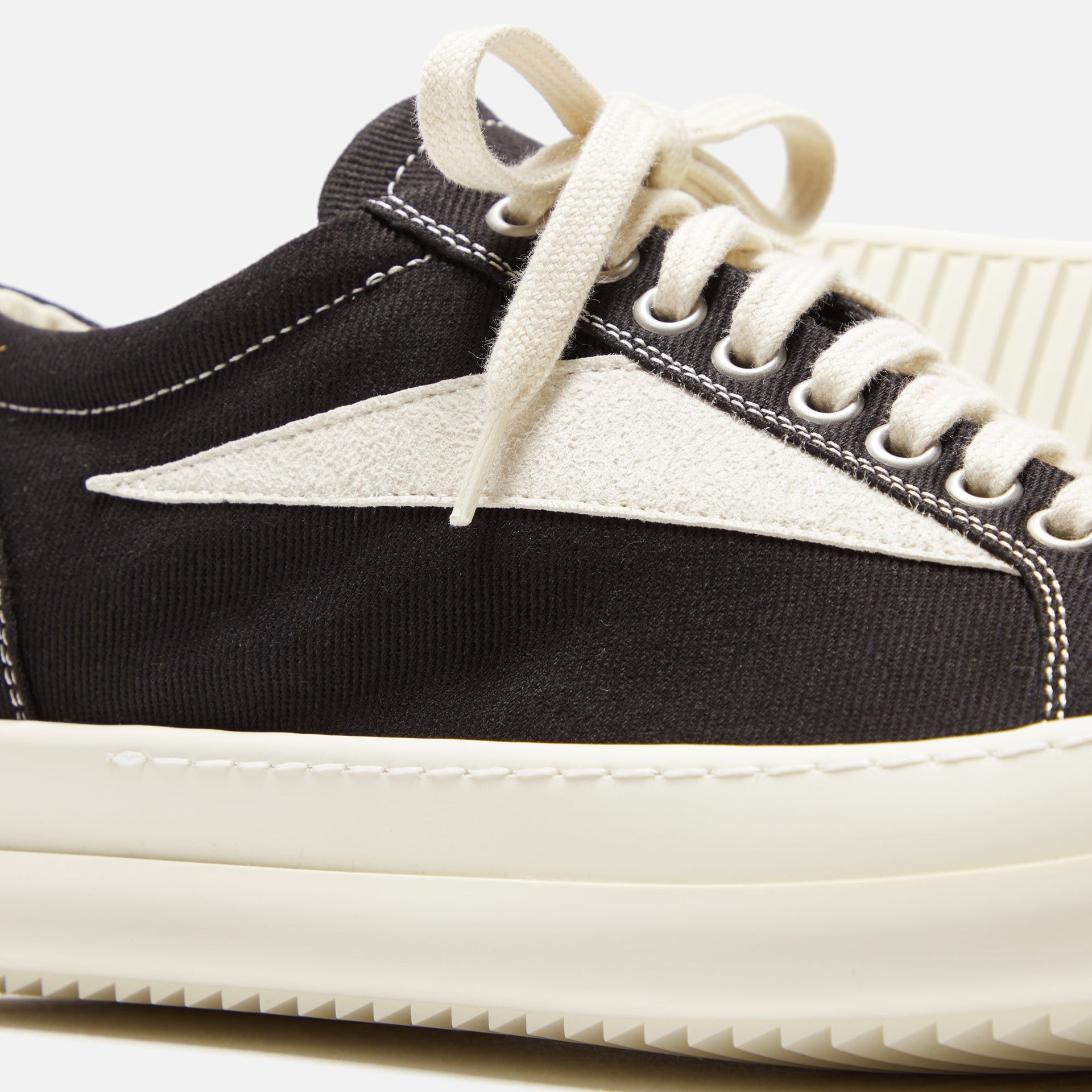 Rick Owens DRKSHDW Vintage Sneakers - Black / Milk / Milk