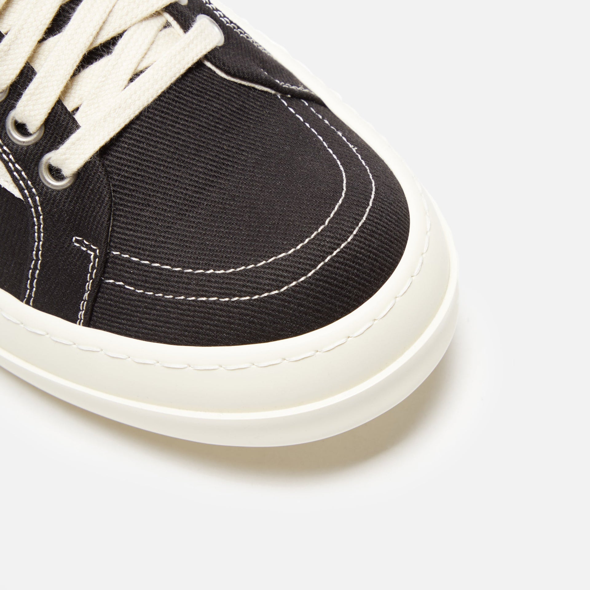 Rick Owens DRKSHDW Vintage Sneakers - Black / Milk / Milk