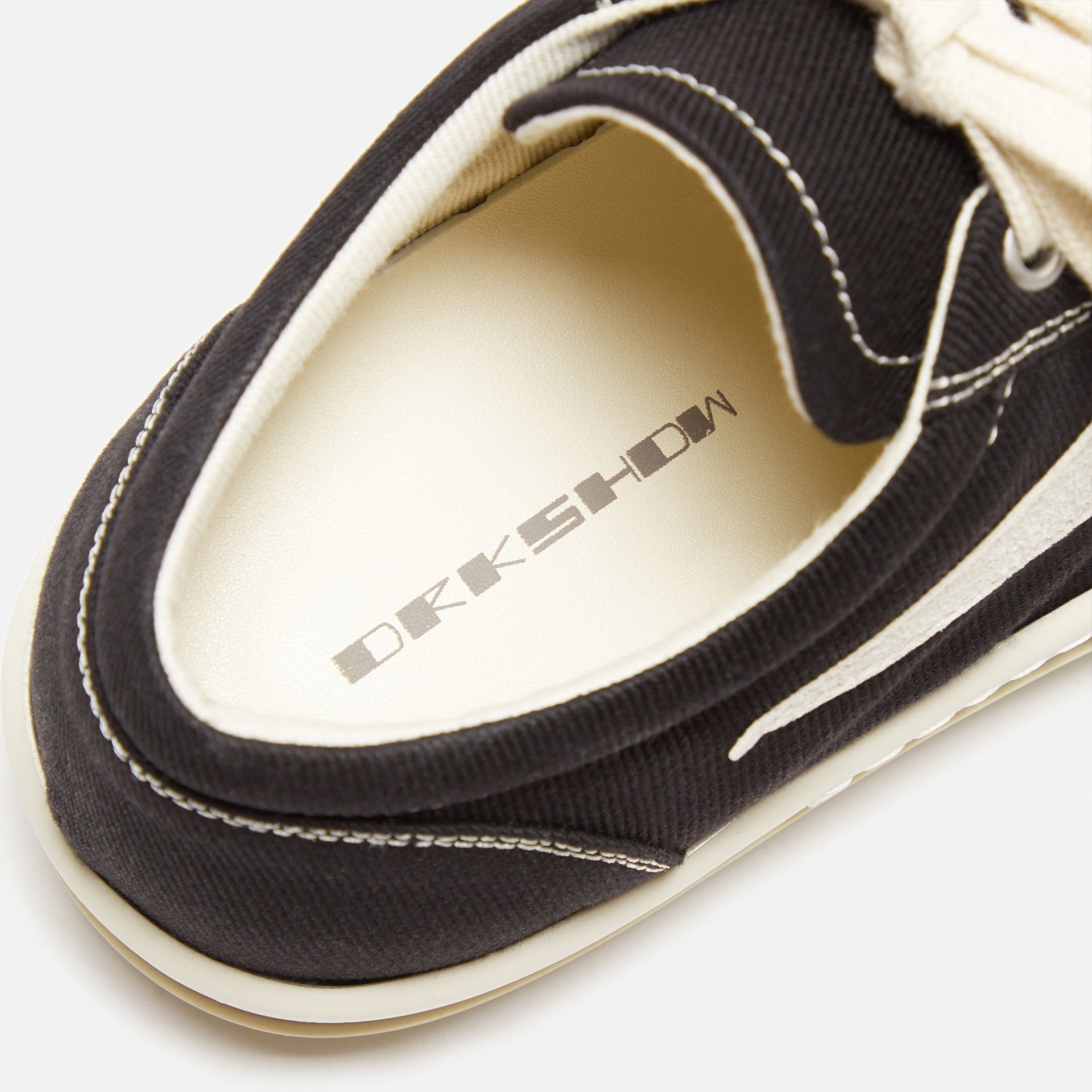 Rick Owens DRKSHDW Vintage Sneakers - Black / Milk / Milk