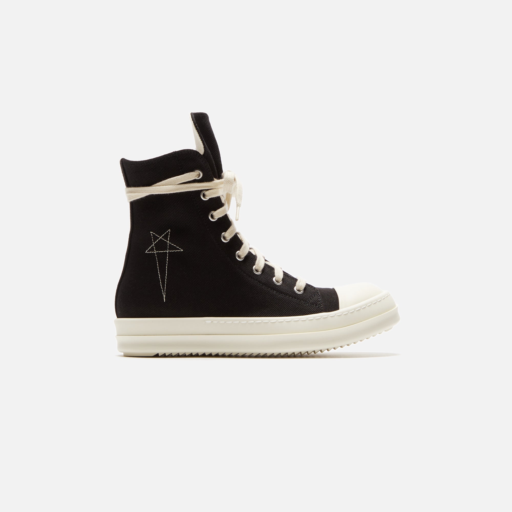 Rick Owens WMNS DRKSHDW Pentastitch Sneakers - Black / Pearl