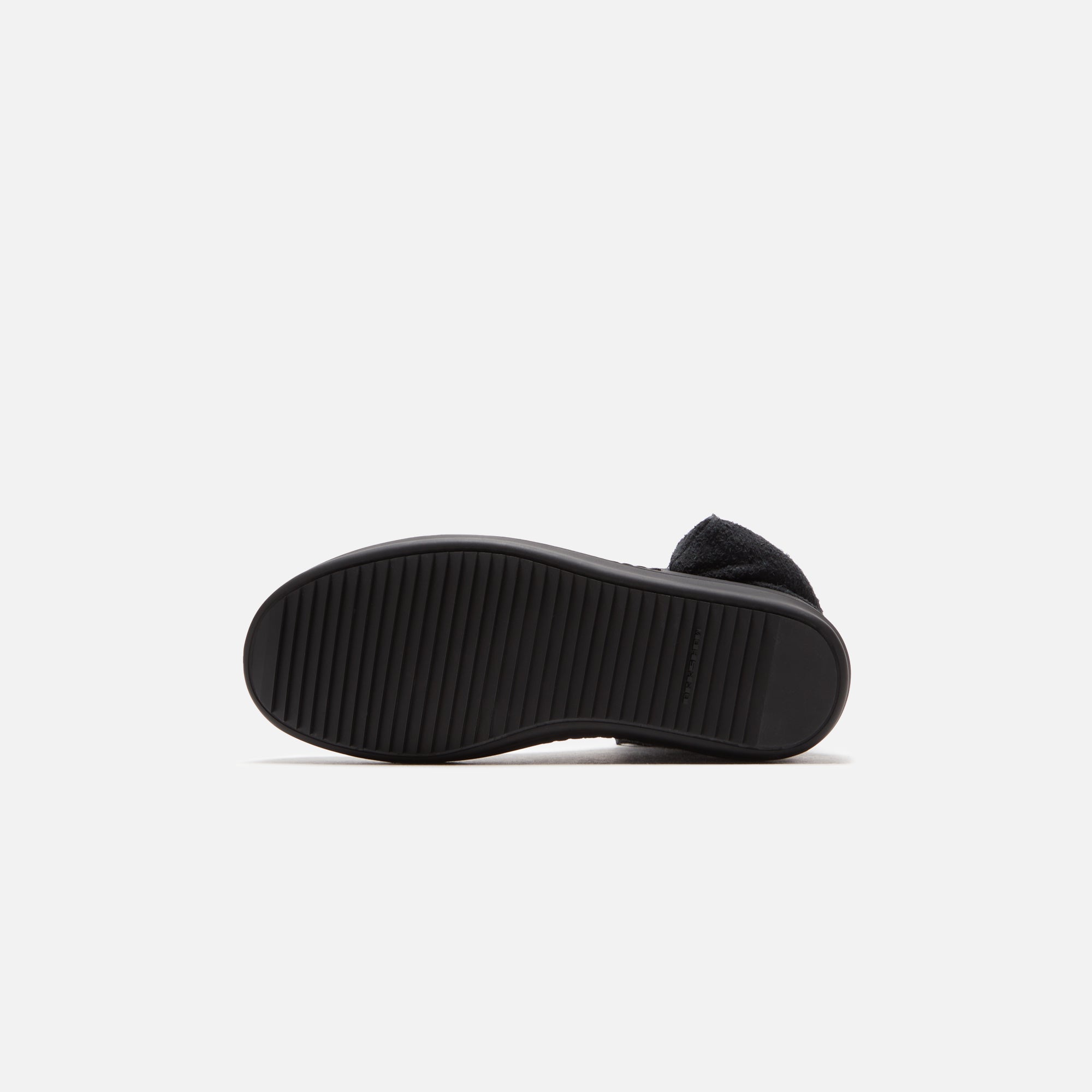 Rick Owens Cargo Sneakers - Black / Scarpe Shaggy Cotton Rick Owens Cargo Sneakers - Black / Scarpe Shaggy Cotton