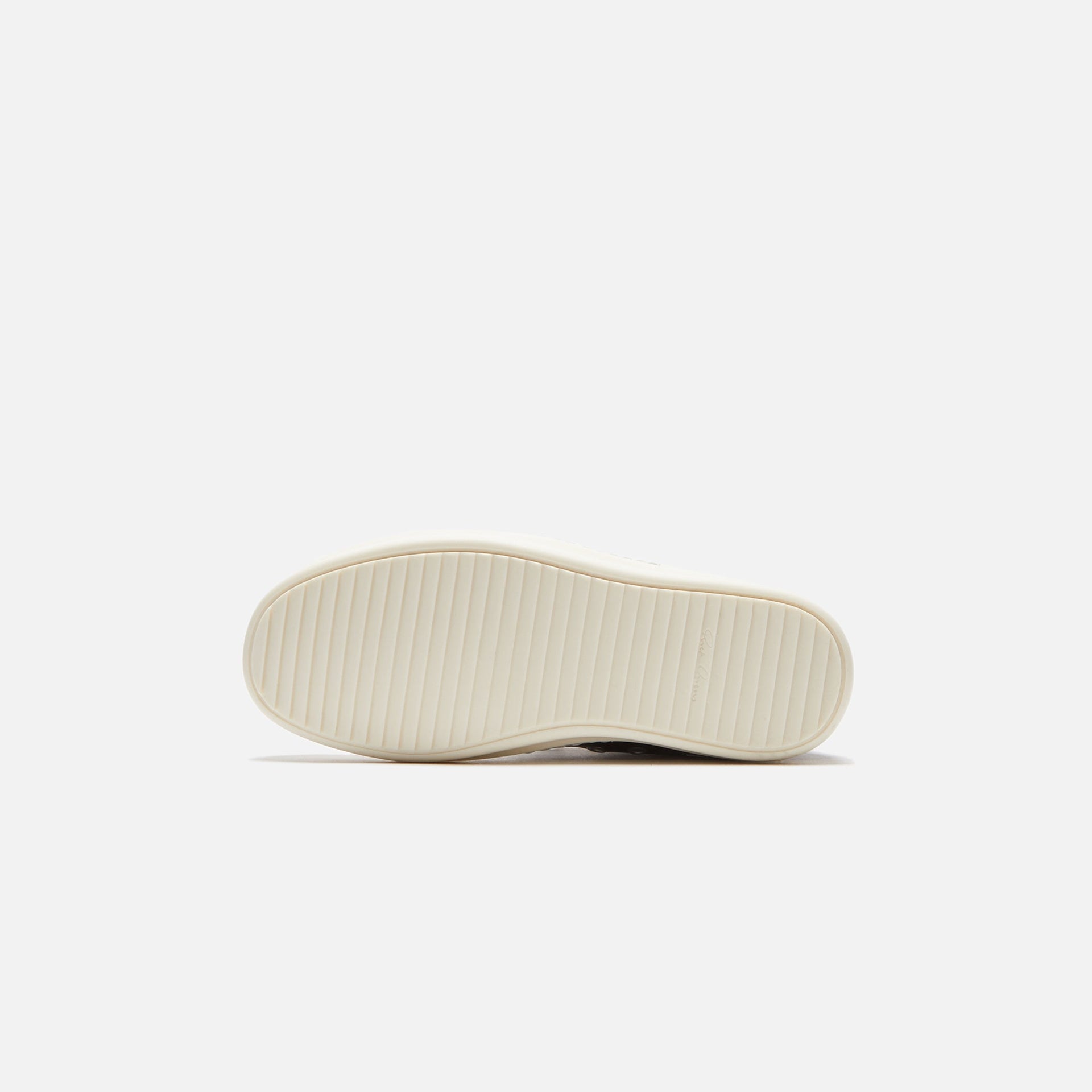 Rick Owens WMNS Scarpe in Pelle Sneakers - Black / Milk