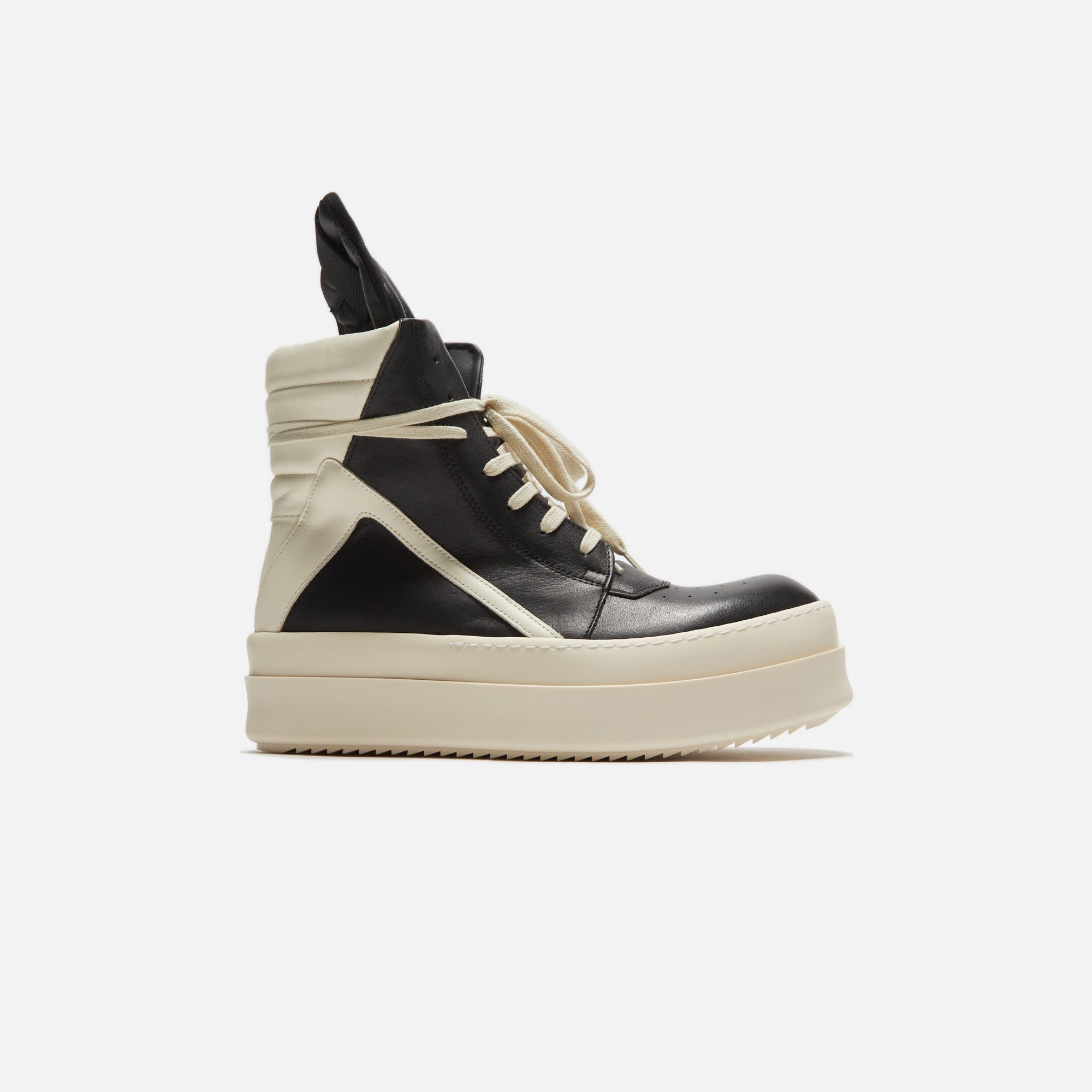 Rick Owens Mega Bumper Geobasket - Black / Milk – Kith Europe