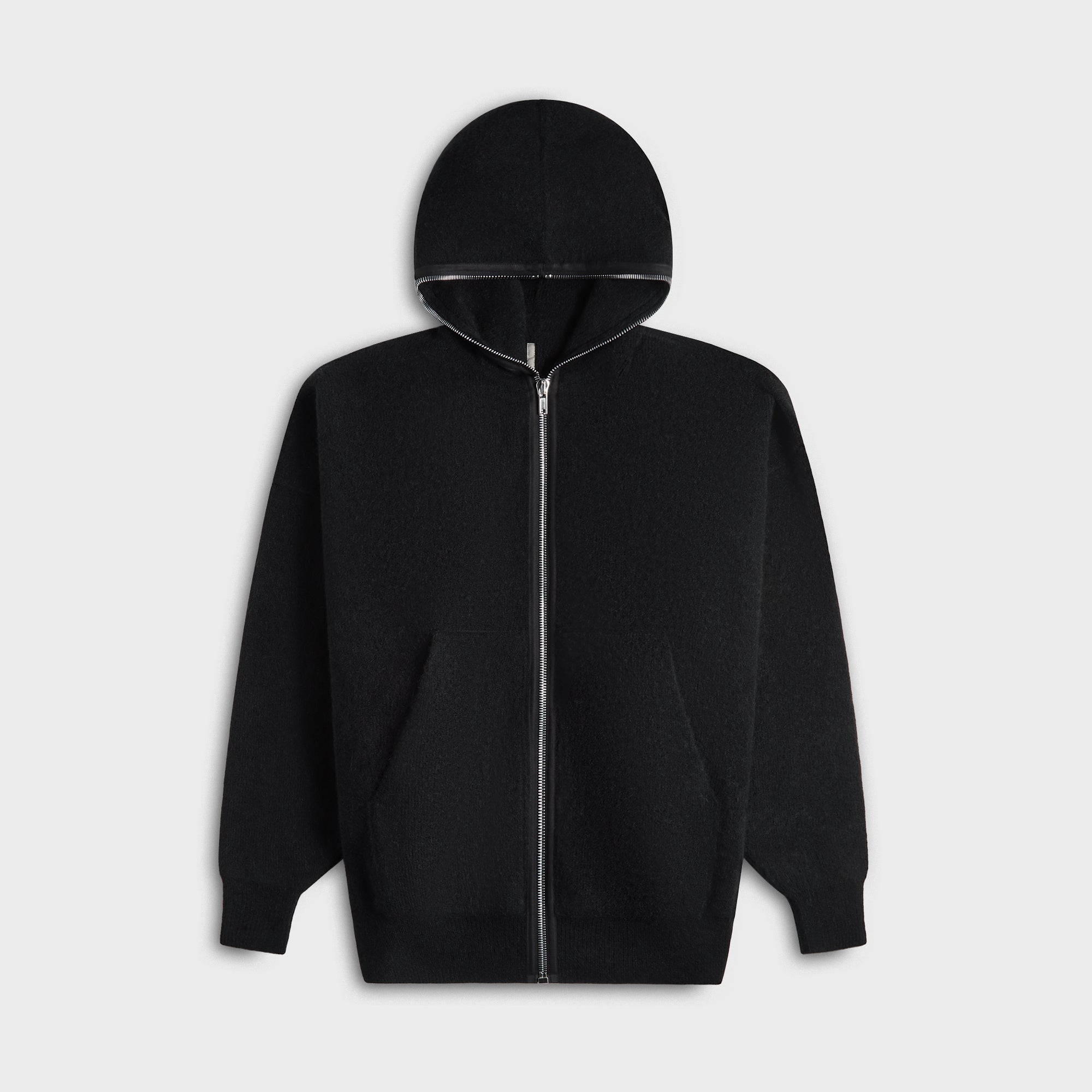 kith ベロアパーカー　XL Rick Owens Alpaca Gimp Hoodie - Black – Kith Europe