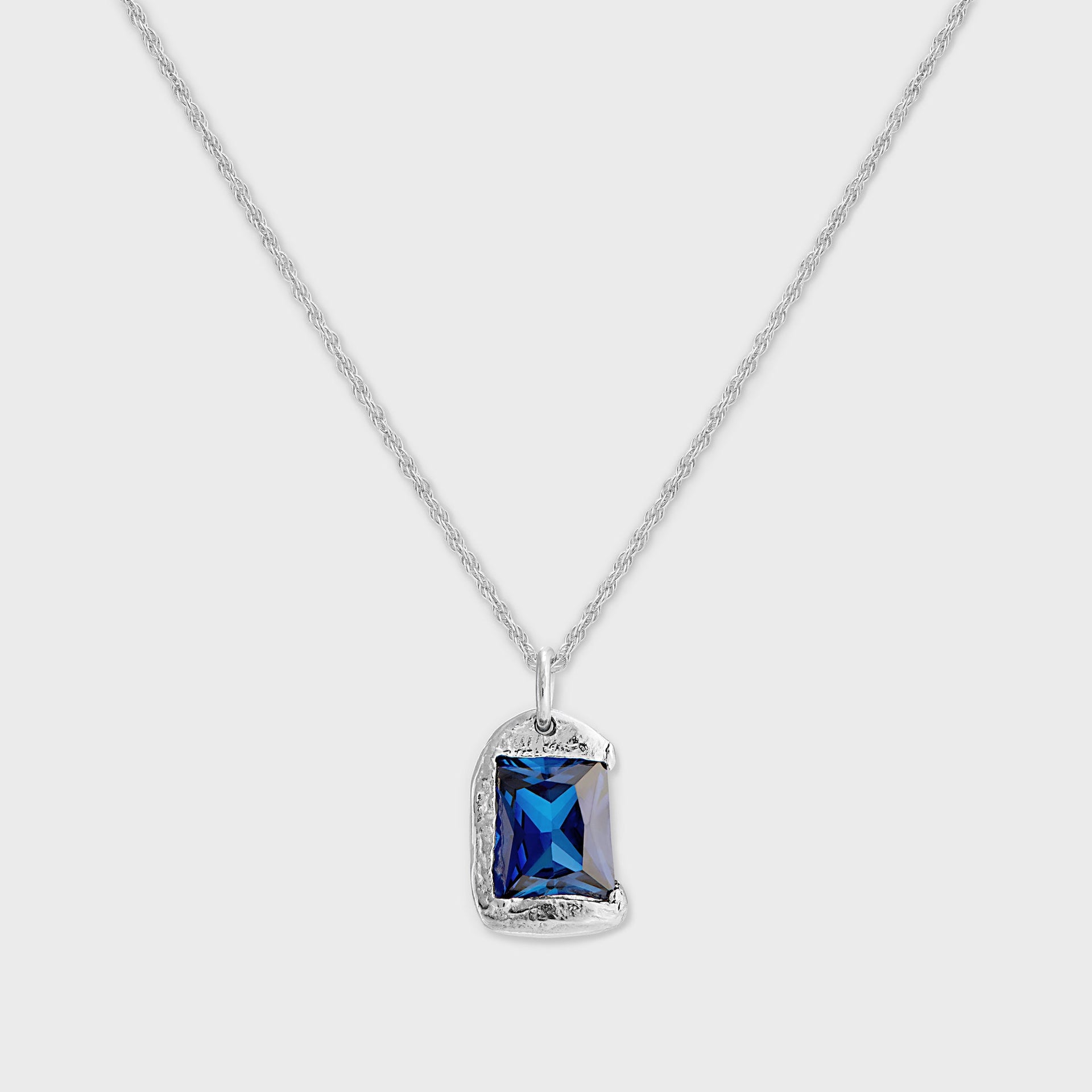 Bleue Burnham Rose Pendant - Blue