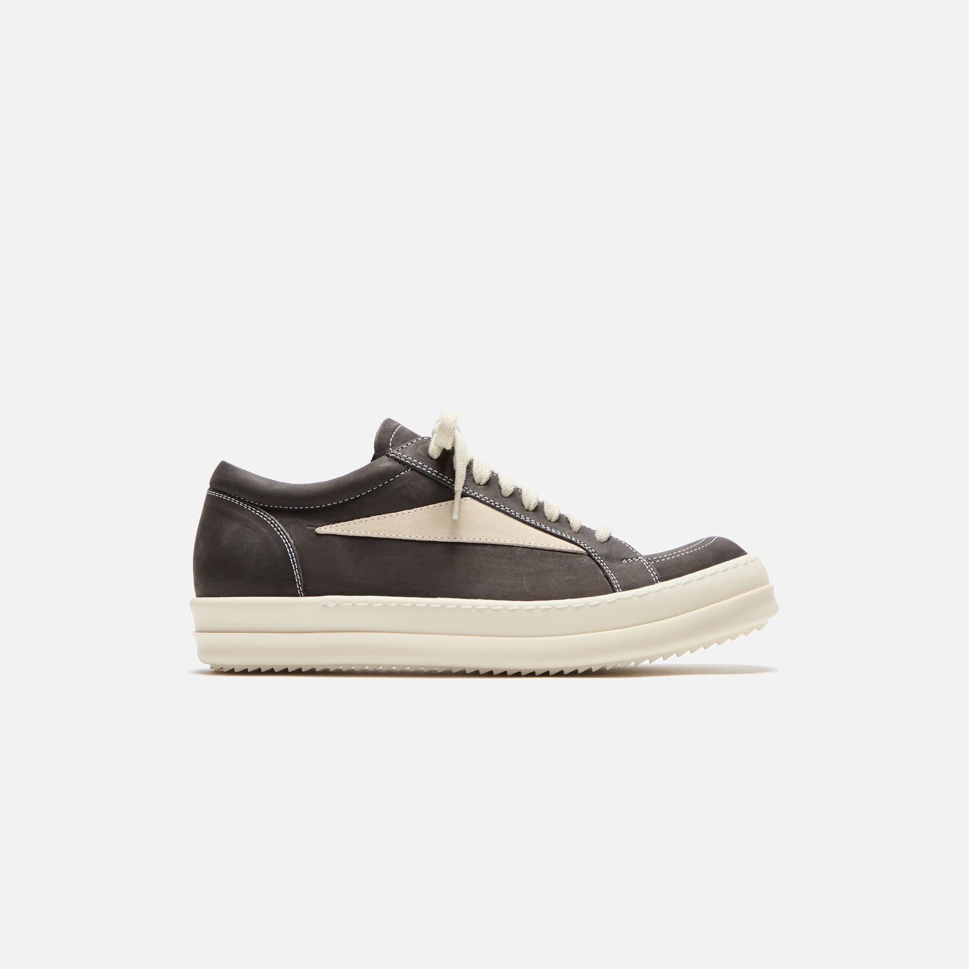 Rick Owens WMNS Vintage Sneaks - Dark Dust / Milk