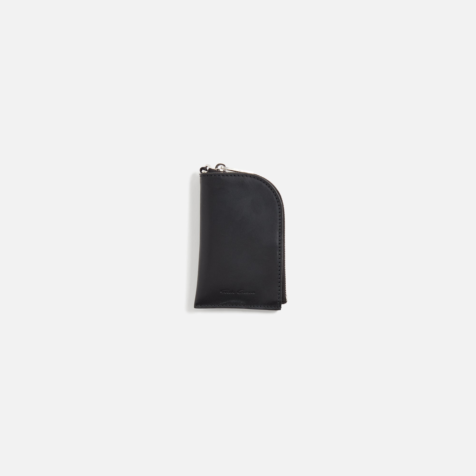 Rick Owens Portafoglio Hook Wallet - Pelle / Black – Kith Europe