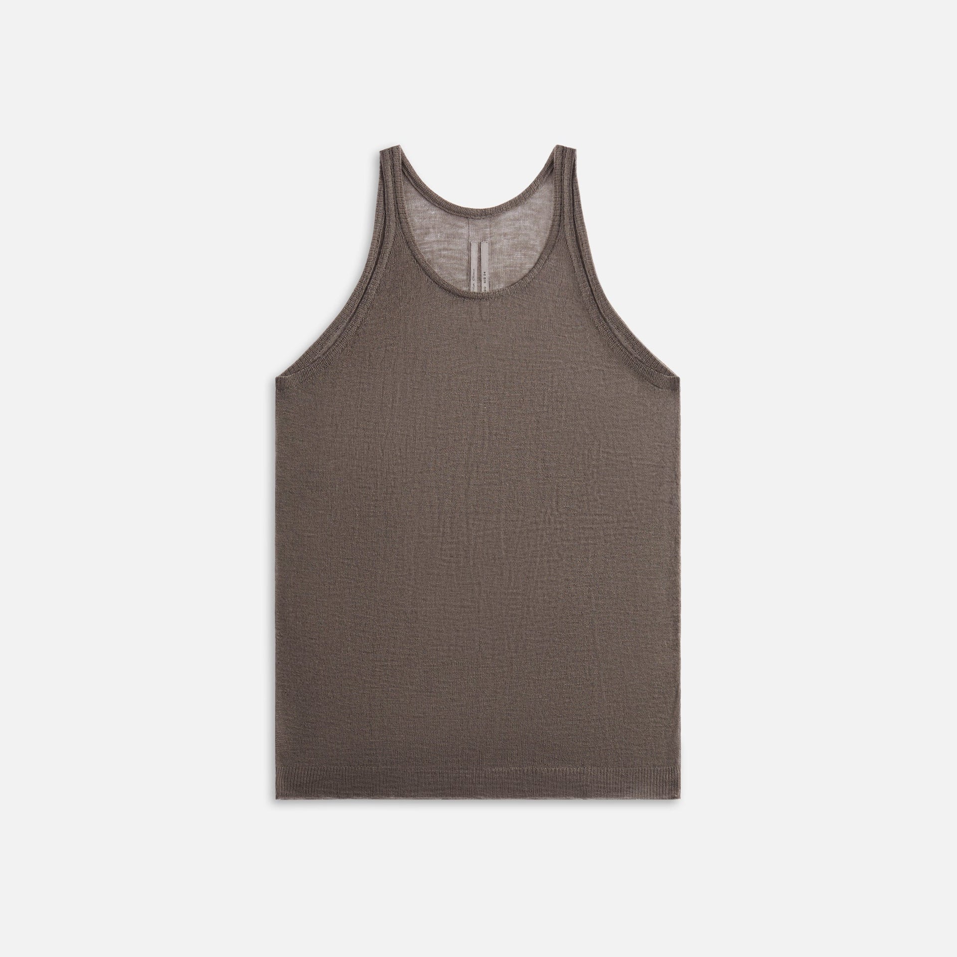 Rick Owens Maglia Tank - Dust