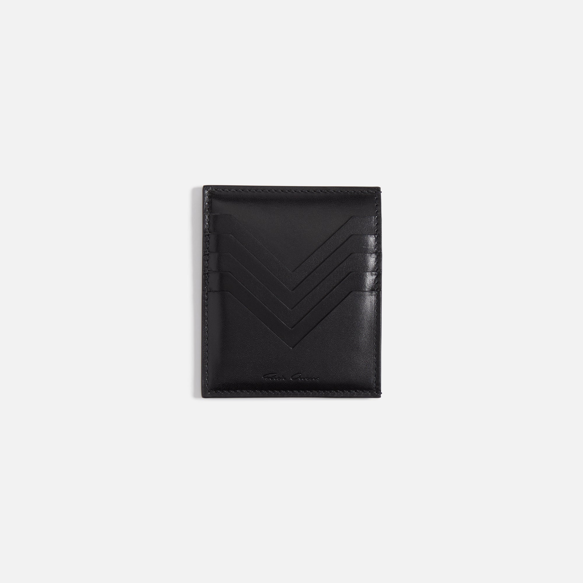 Rick Owens レザーケース Rick Owens Square CC Holder - Black – Kith Europe