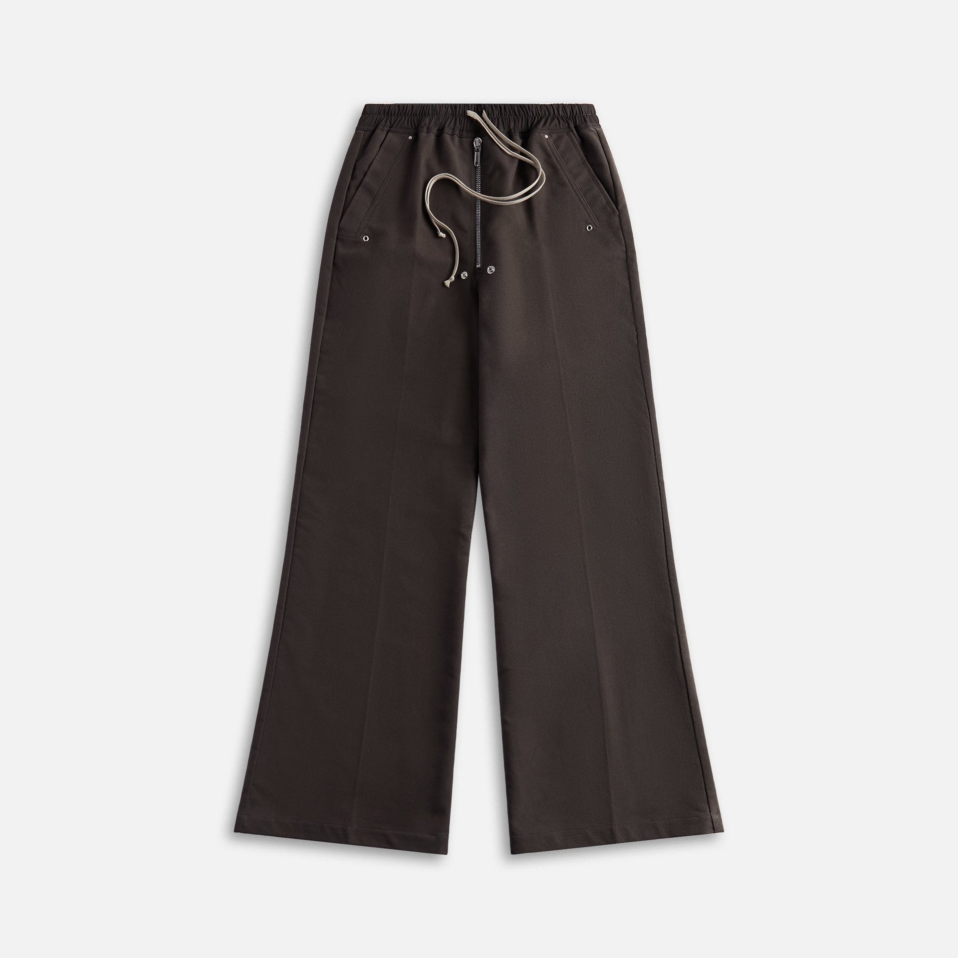 Rick Owens Pantaloni Wide Bela Pant - Dark Dust / Ash / Black / Brown