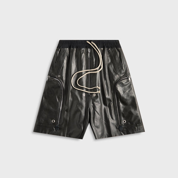 Rick Owens Pelle Bauhaus Bella Short - Black – Kith Europe