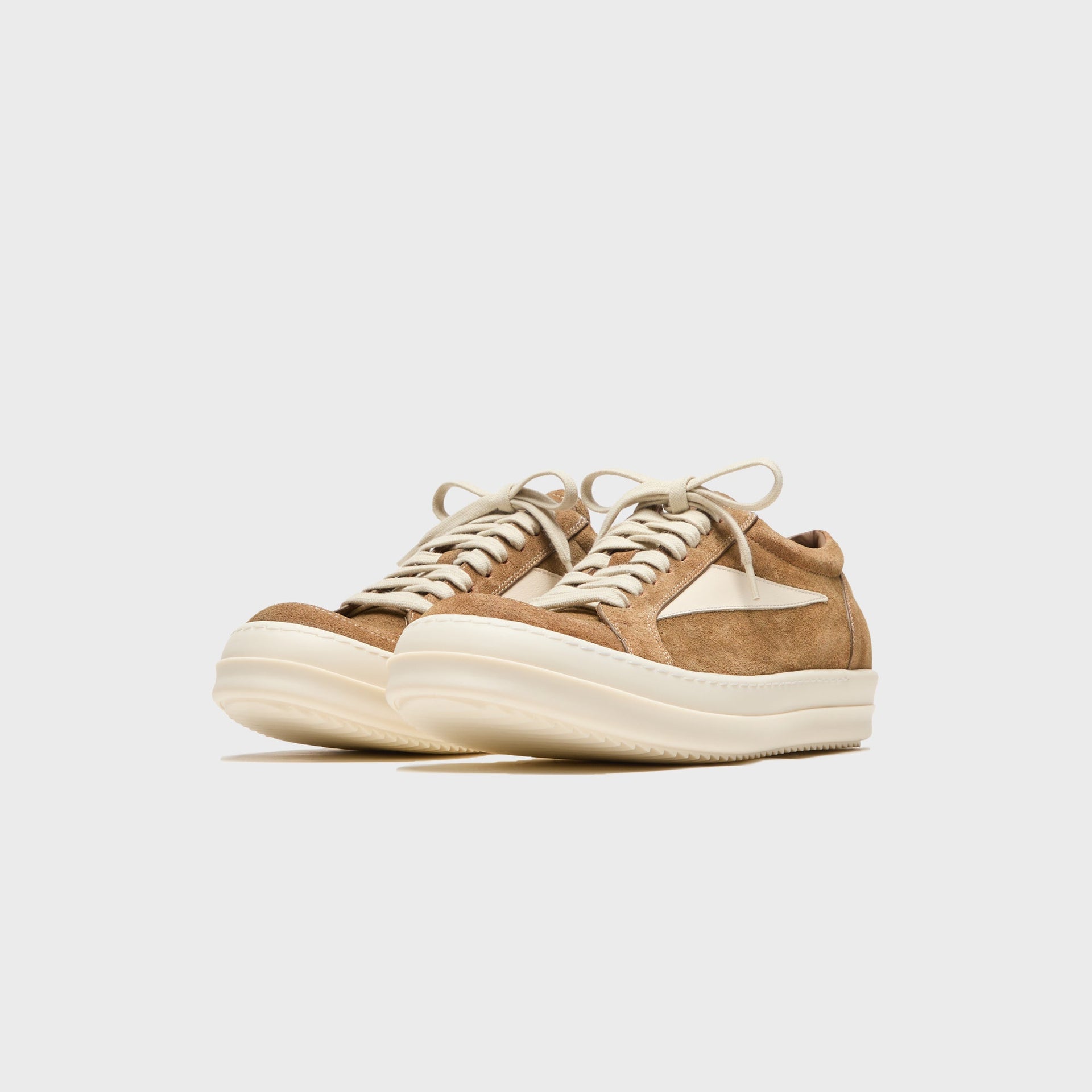 Rick Owens Vintage Sneakers - Sumi Brown / Milk