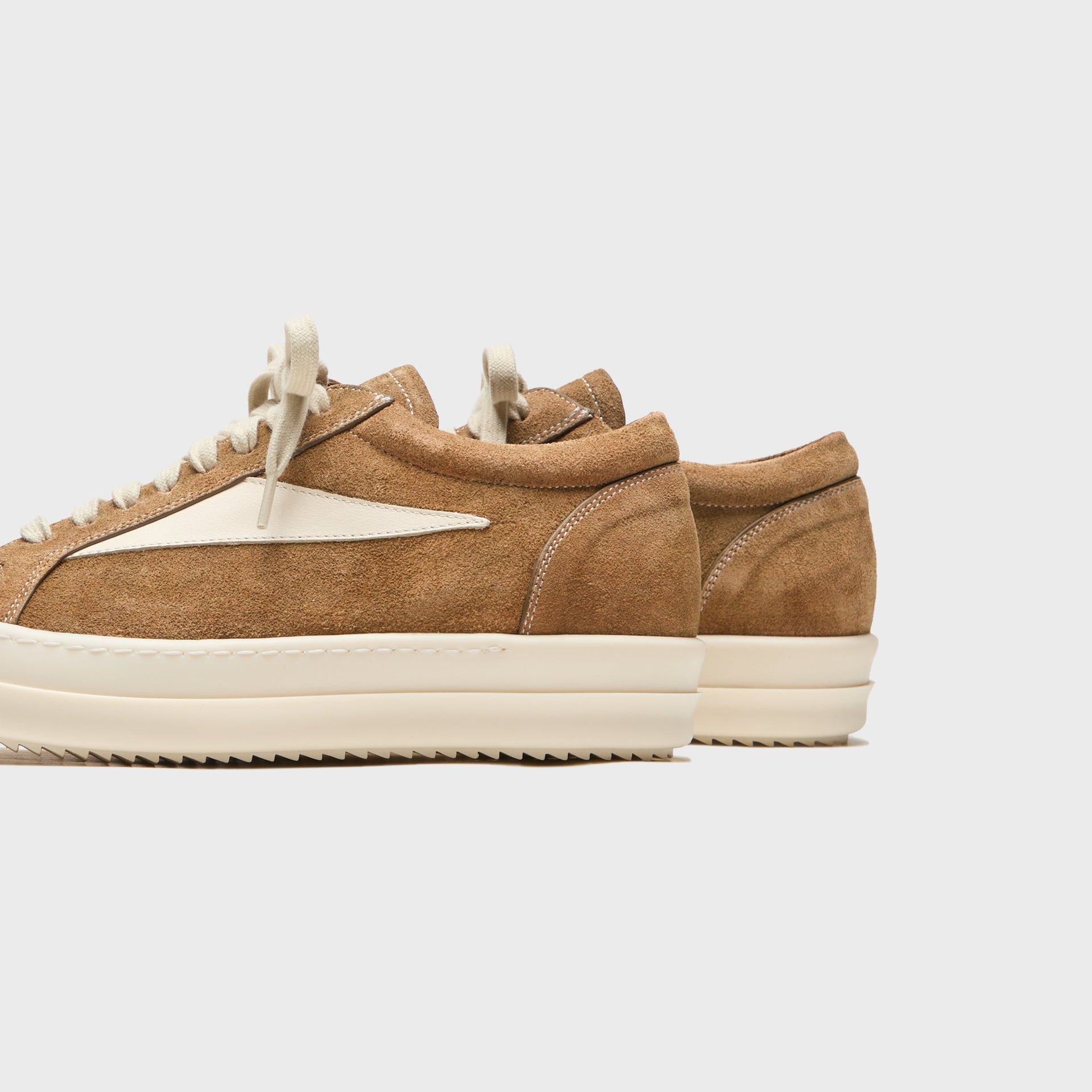 Rick Owens Vintage Sneakers - Sumi Brown / Milk