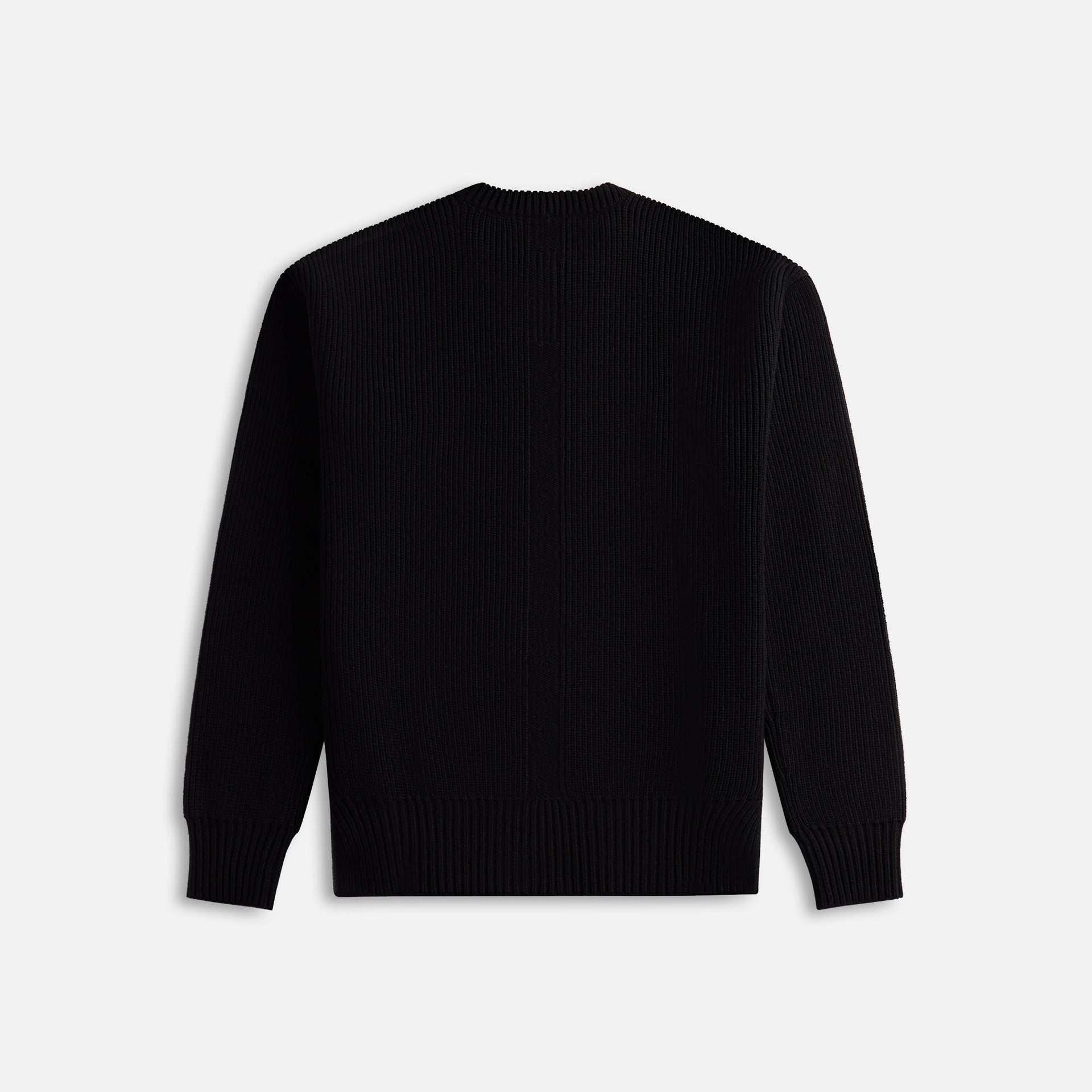 Rick Owens Fisherman Round Neck - Black