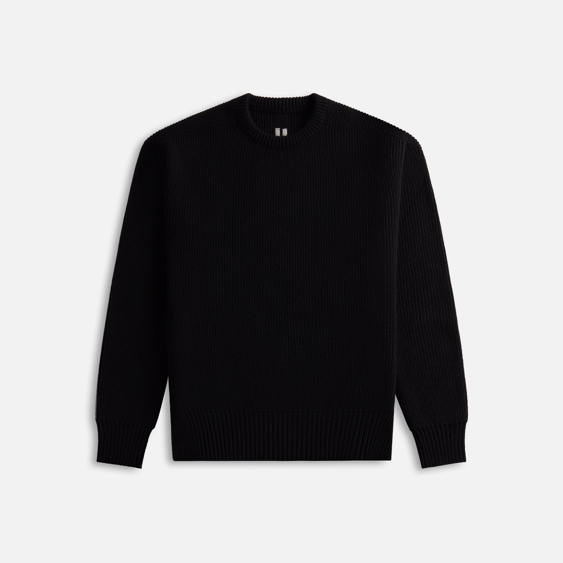 Rick Owens Fisherman Round Neck - Black