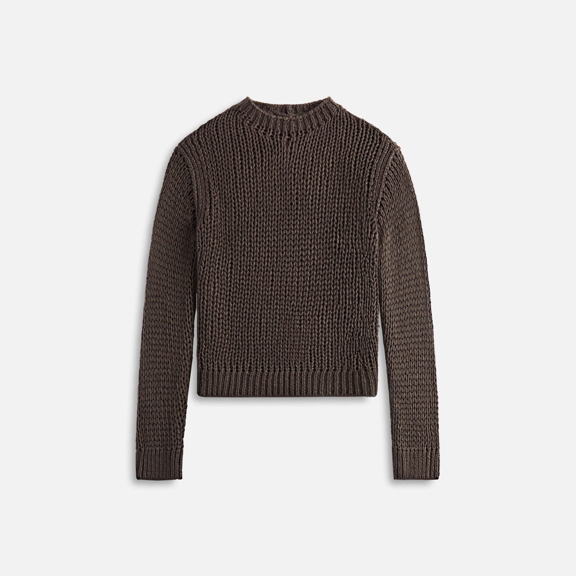 Rick Owens Round Neck Sweater - Dust