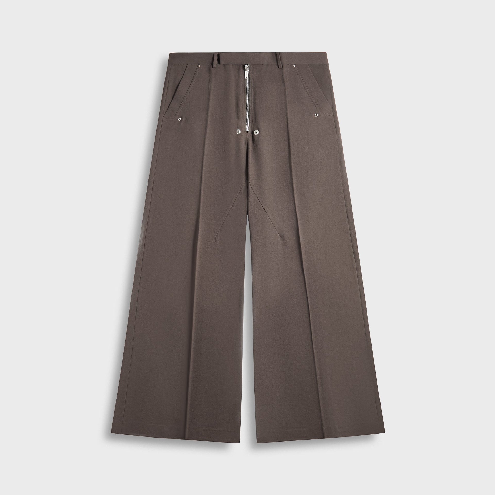 Rick Owens Tailored Wide Belas in Dardkust