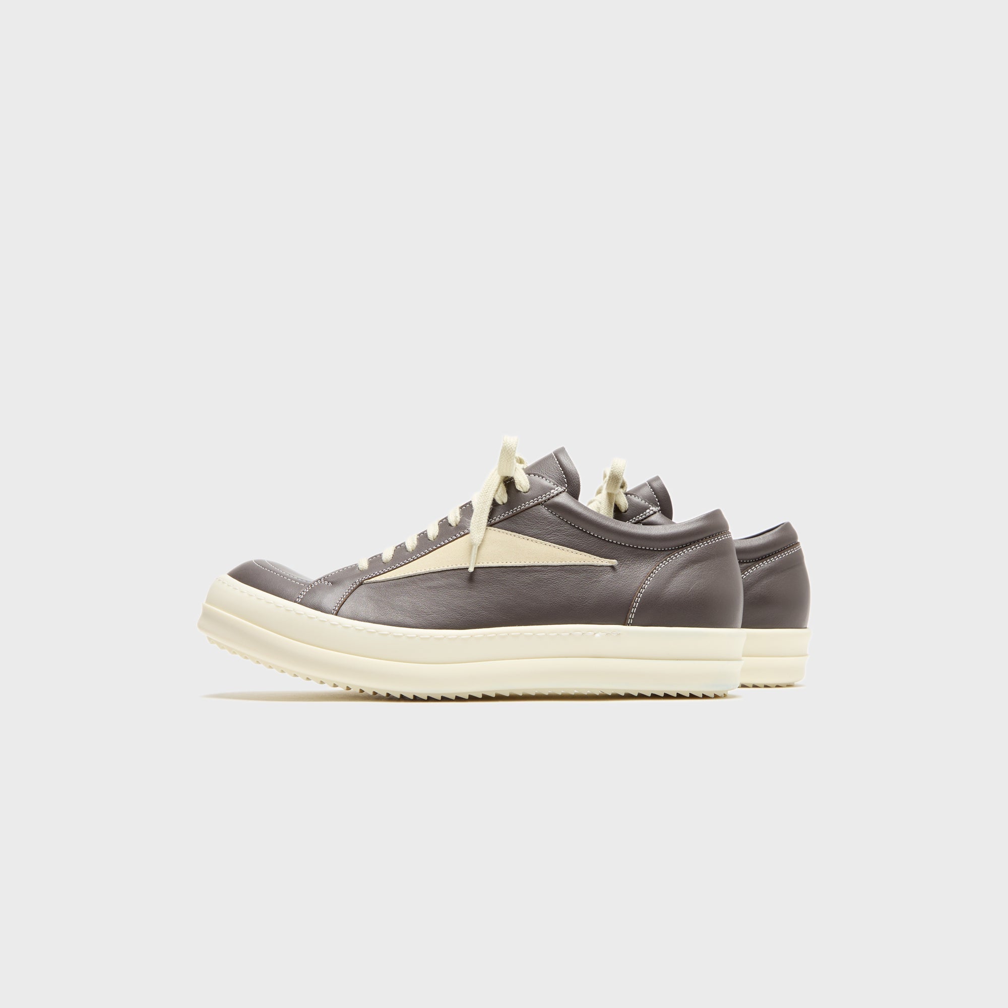 靴 Rick owens vintage sneaker Rick Owens DRKSHDW Vintage Sneaks - Scab Wax / Milk / Milk