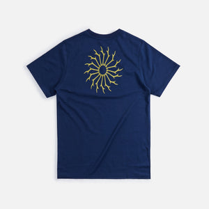 South2 West8 Round Pocket Tee - Circle Horn Navy