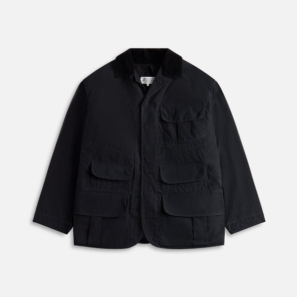 Maison Margiela Dry-Wax Cotton Jacket - Black – Kith Europe
