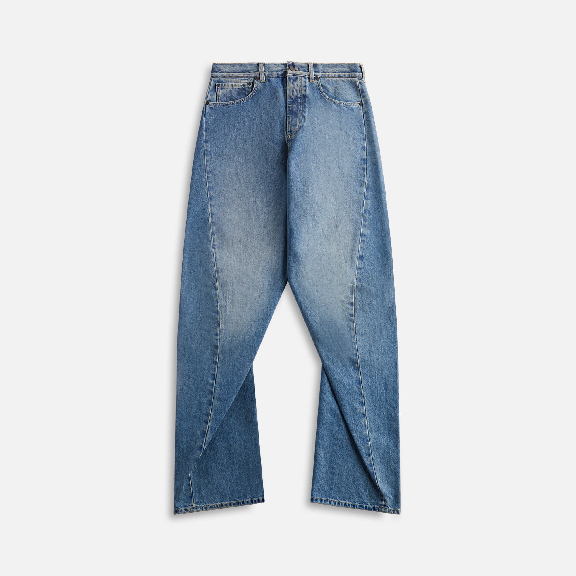 Maison Margiela 5-Pocket 14 oz Origin Denim Diagonal Seam Jeans - Blue –  Kith Europe