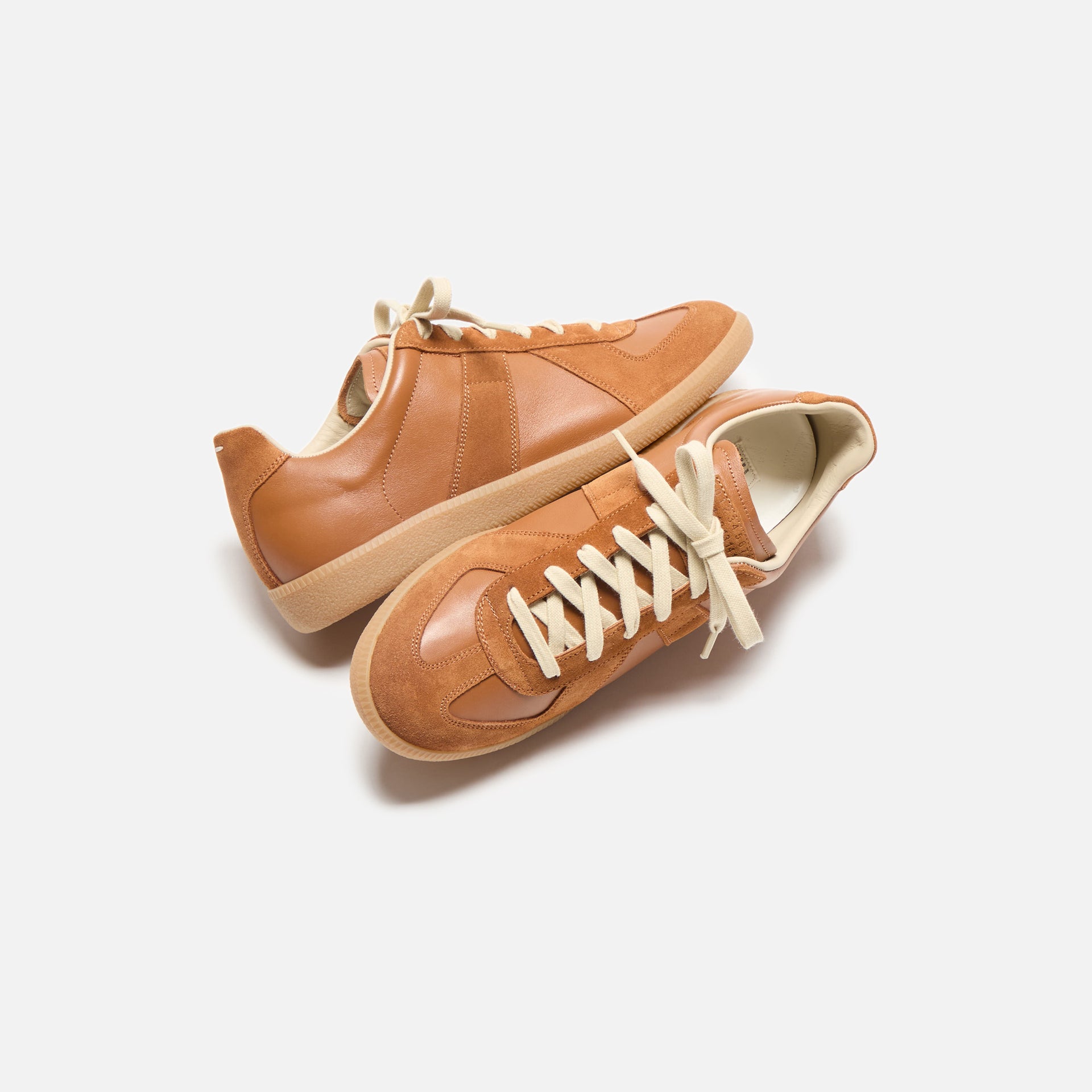 Maison Margiela Nappa Replica Sneaker - Honey Sole / Light Brown