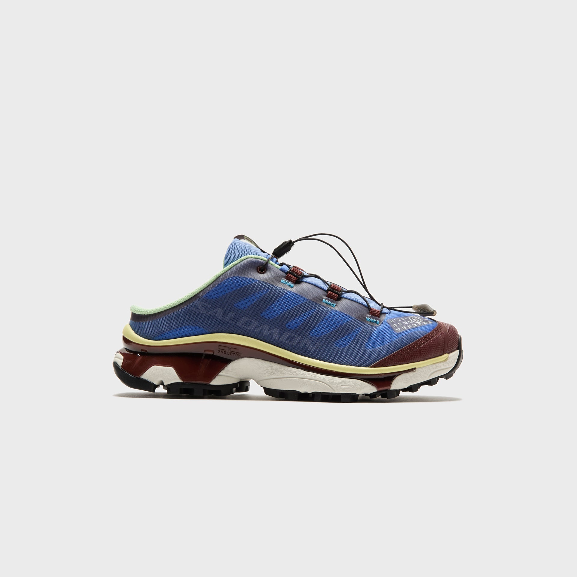 MM6 Maison Margiela x Salomon XT-4 Mule - Ultramarine / Rum Raisin / Yellow